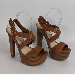 Jessica Simpson platform heels